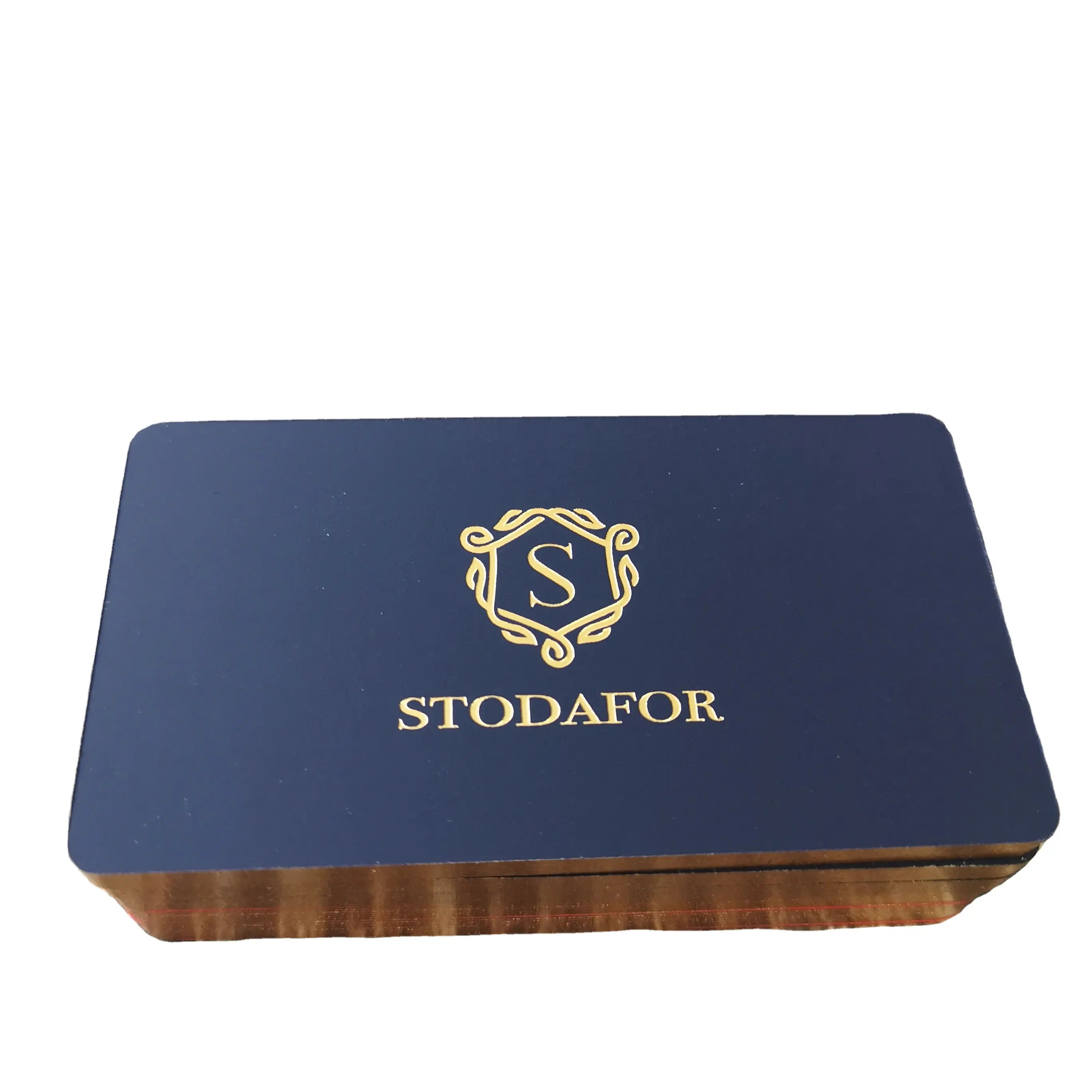 Soft Touch Craft Business Cards Hot Foil Stamping NUOERP INC