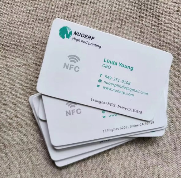 Digital NFC Business Cards Nuoerp Printing
