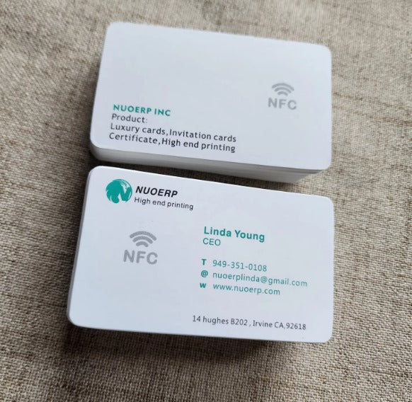 Digital NFC Business Cards Nuoerp Printing