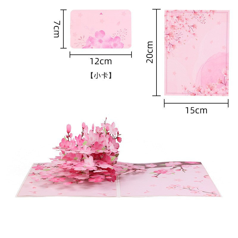 3D Greeting pop up card, happy birthday, wedding ,mother’s day, valentines day NUOERP INC