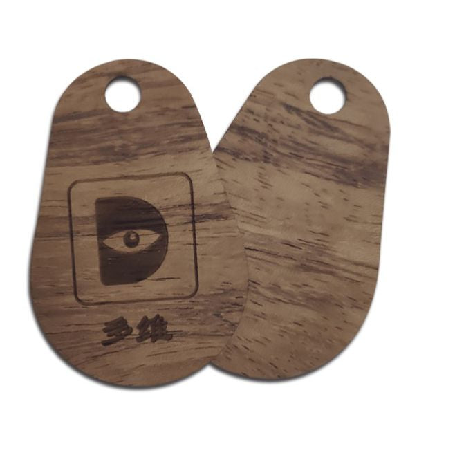 Wood Business Cards, Dark, Foreign Languages NUOERP INC
