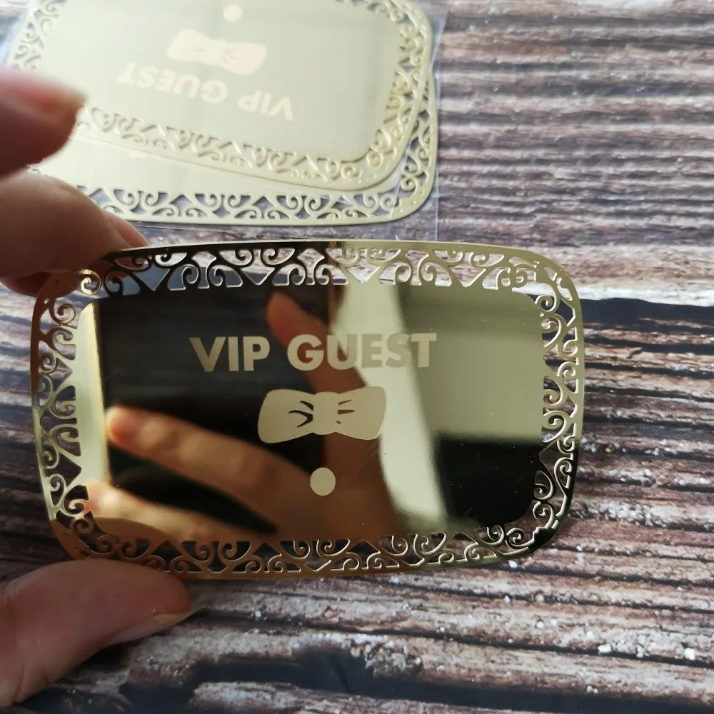 Manufacturer Gold Foil Metal cards gold Metal Business Card NUOERP INC