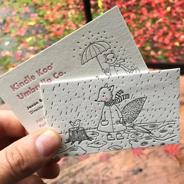 Cotton Paper Gold Edge - Business Cards NUOERP INC