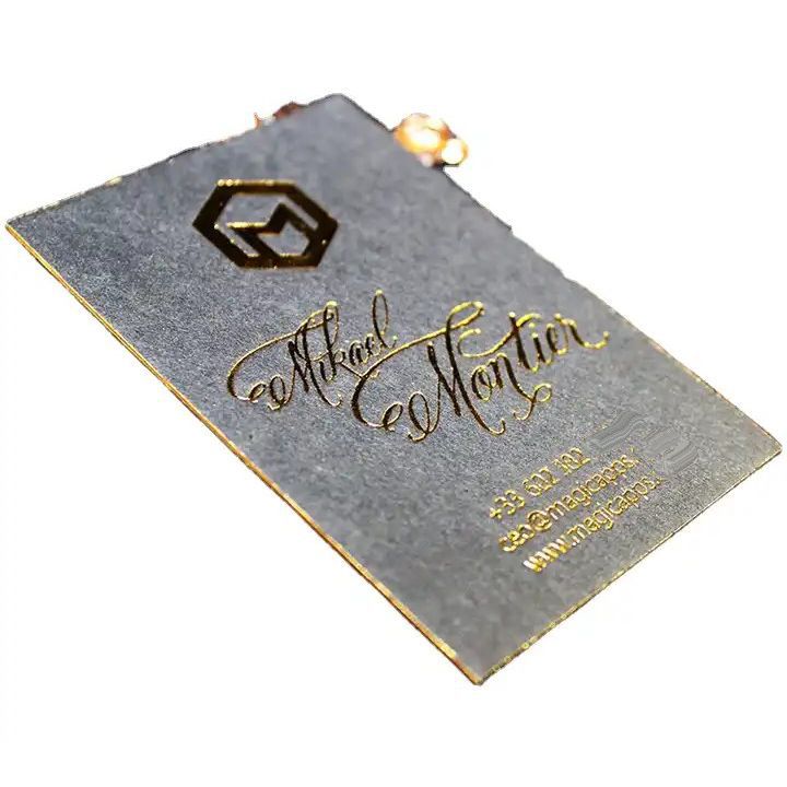 Gold Stamping Business Card Printing NUOERP INC