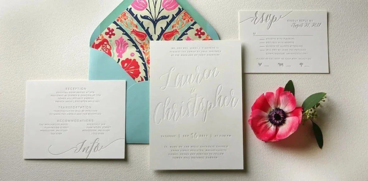Full printing design wedding Invitations announcements custom gold wedding cards NUOERP INC