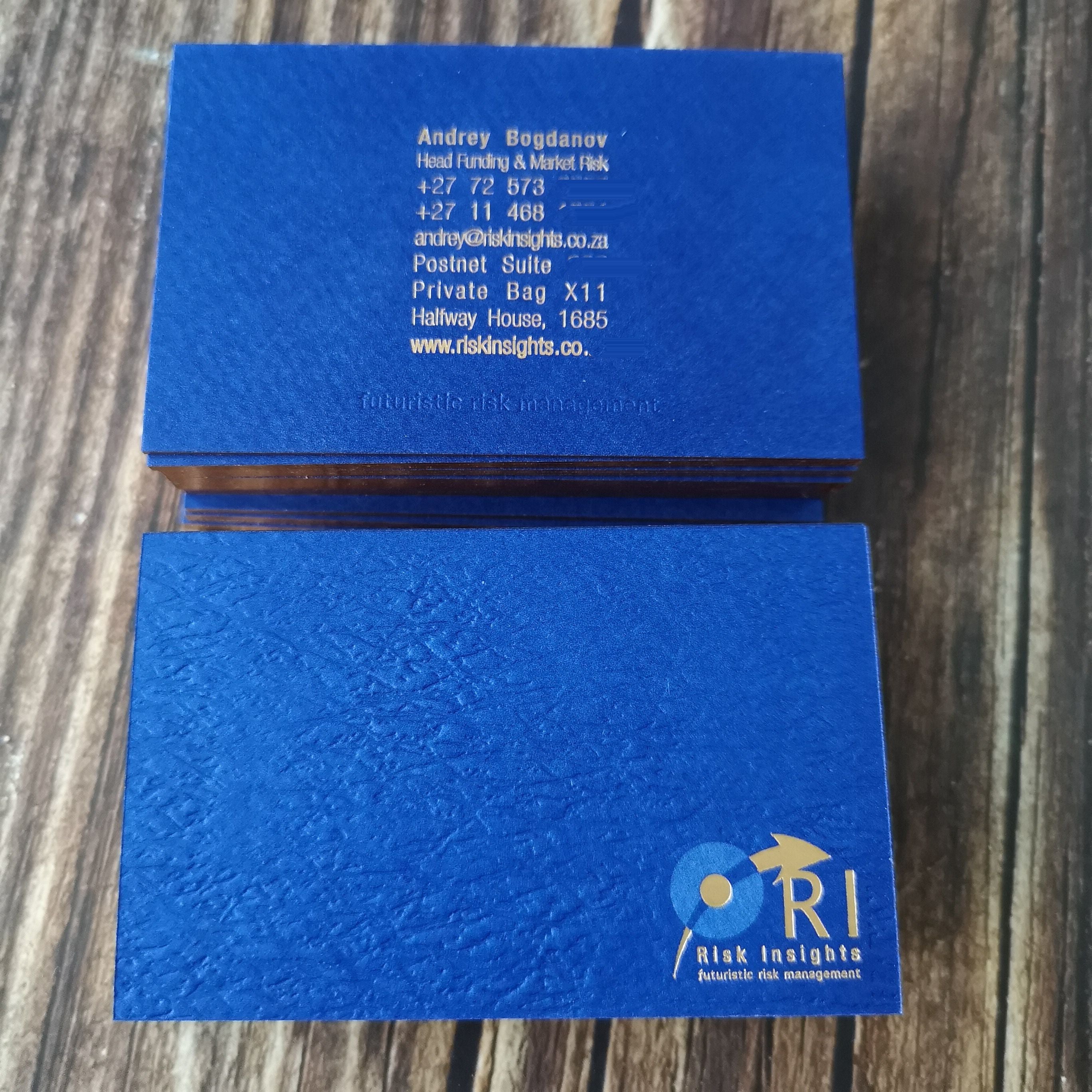 Letterpress/Embossing Color Edge Paper Business Card Printing NUOERP INC