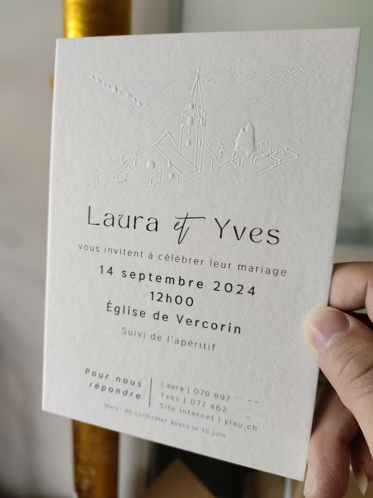 Luxury customized fancy paper greeting card/wedding invitation card NUOERP INC