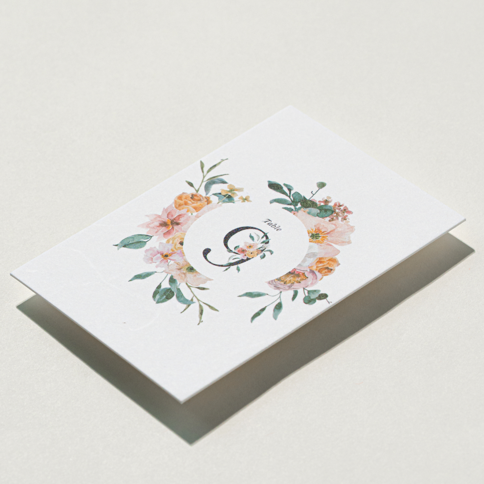 Nuoerp Pink Table Number Cards Nuoerp Printing