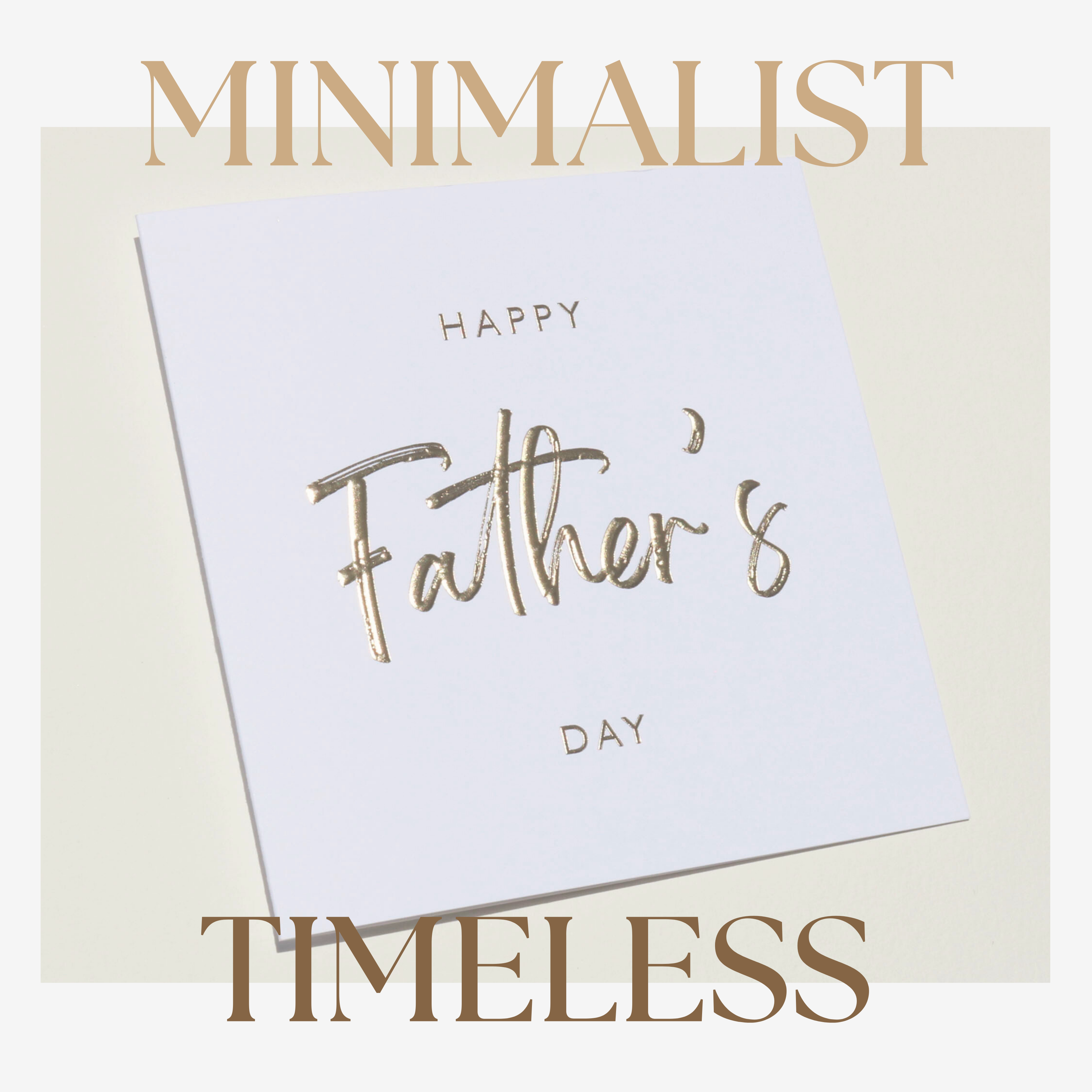 Nuoerp 3 Pack Father’s Day Greeting Cards with Envelopes, Embossed Gold Foil Greeting Cards on Premium Cotton Paper, Premium 6x6 Thank You Cards for Dad, Husband, Partner (3 Pack) Nuoerp