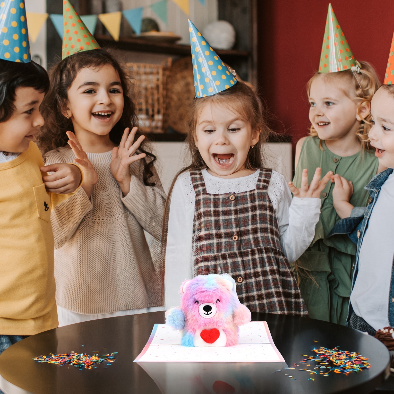 3D Pop-Up Bear – Intricate Paper Design with Envelope & Note Insert – All Occasion Surprise for Birthday, Anniversary, Mother's Day – Keepsake Gift by NUOERP Nuoerp