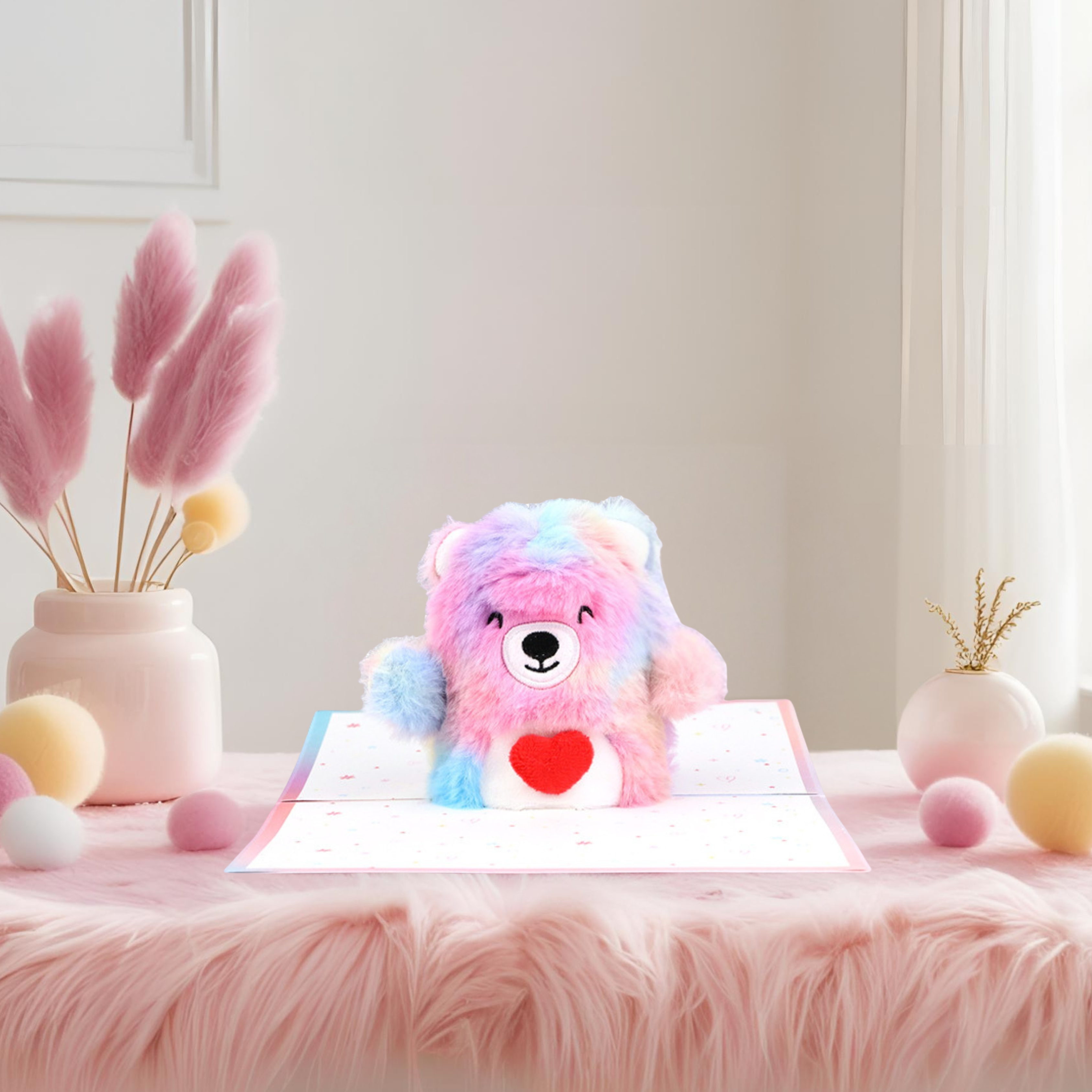 3D Pop-Up Bear – Intricate Paper Design with Envelope & Note Insert – All Occasion Surprise for Birthday, Anniversary, Mother's Day – Keepsake Gift by NUOERP Nuoerp