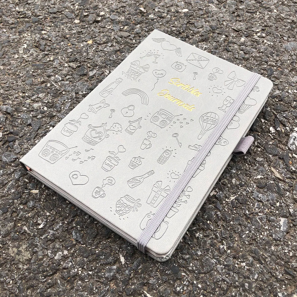 Personalized Custom A5 daily agenda Journal Diary PU Leather Cover with Elastic Band A5 A4 A3 China 4c Offset Printing