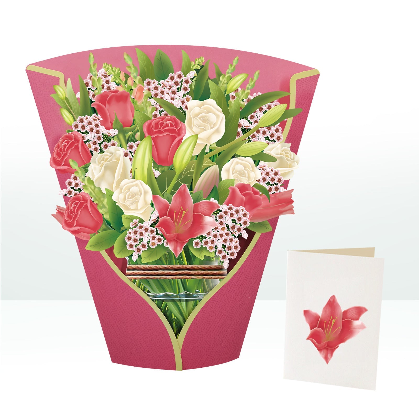 3D Greeting pop up card,happy birthday wedding,mother’s day,valentines day