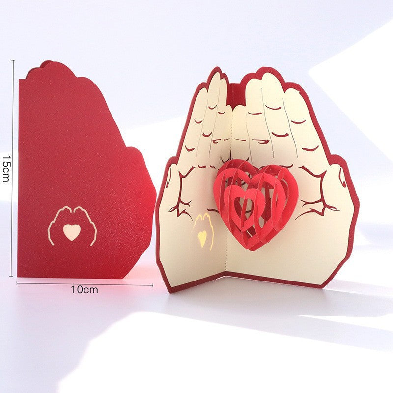 3D Greeting pop up card,happy birthday wedding,mother’s day,valentines day