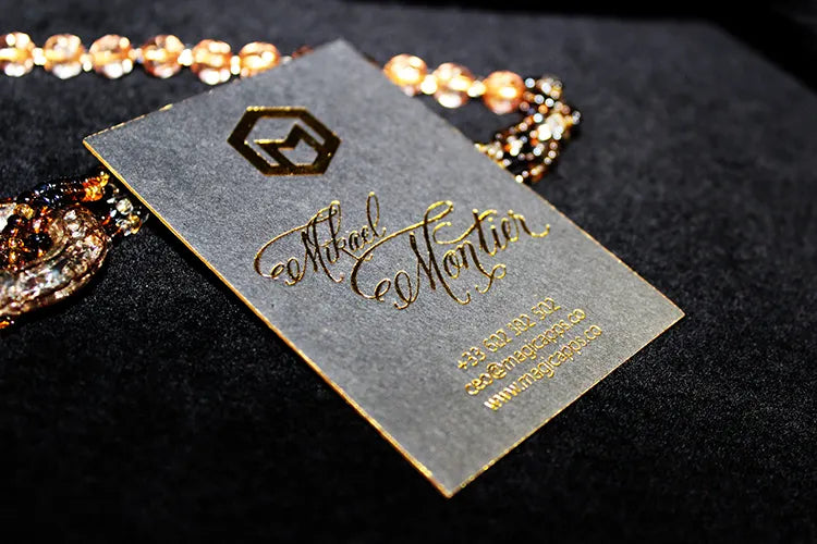 Gold Stamping Business Card Printing