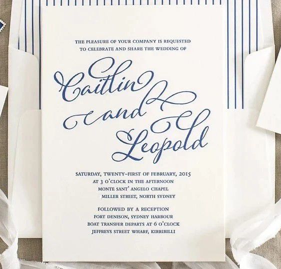 Custom Thick Cotton Paper Greeting Invitation Card